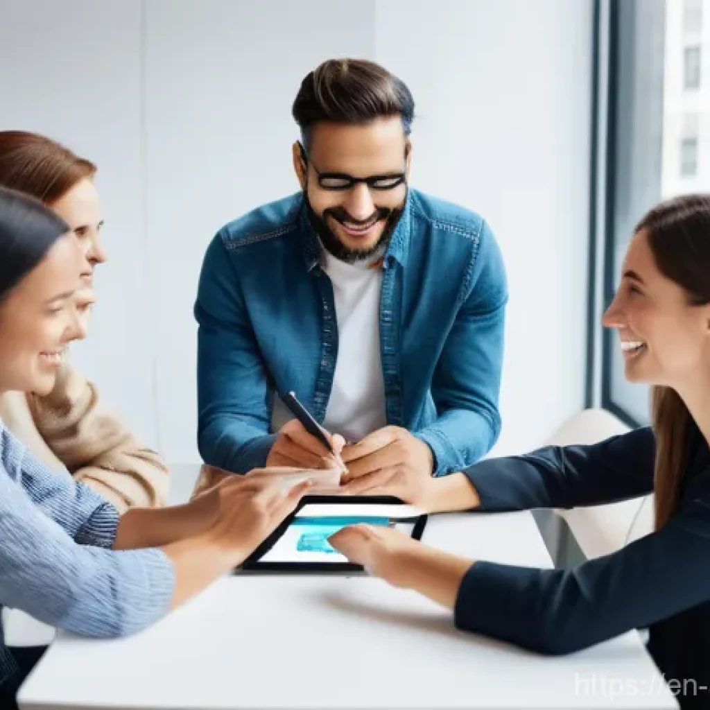 광고디자인 업무사례 - **Prompt for Blurring Lines Between Content and Ads (Native Advertising)**
A diverse group of in...