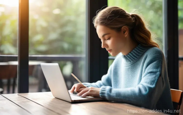 광고디자이너 자격증 취득 방법 - **Prompt:** "A diverse young professional, radiating confidence, stands in a sleek, modern co-workin...