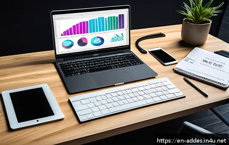 광고디자인 자격증 취득 후 필요한 추가 역량 - A modern advertising designer’s workspace featuring dual monitors displaying vibrant marketing campa...